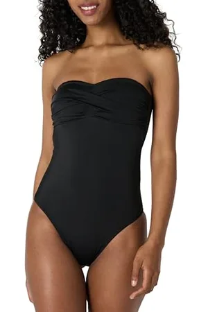 Amazon Costume da Bagno Intero a Fascia Donna, , 10 Anni