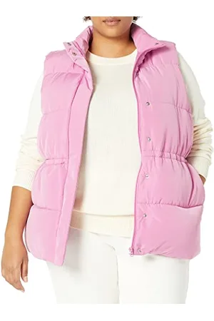 Amazon Gilet Imbottito Idrorepellente in Poliestere Riciclato dalla vestibilità Comoda (Taglie Forti Disponibili) (in precedenza Amazon Aware) Donna, , XXL