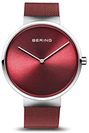 Bering Unisex Analogico Quarzo Classic Collection Orologio con Cinturino in Acciaio Inossidabile & Vetro Zaffiro