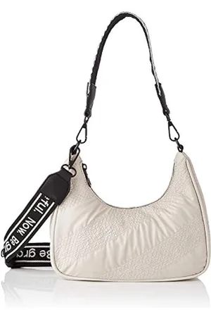 Desigual Accessories Pu Shoulder Bag, Borsa a Tracolla Donna, Marrone, U :  : Moda