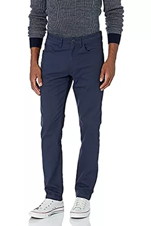 Amazon Uomo Pantaloni chinos - Chino Elasticizzati Comodi con 5 Tasche Slim Uomo, , 31W / 28L