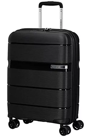 American Tourister Valigie - Linex, Bagagli Valigia Unisex Adulto, Nero , S 55 cm - 34 L