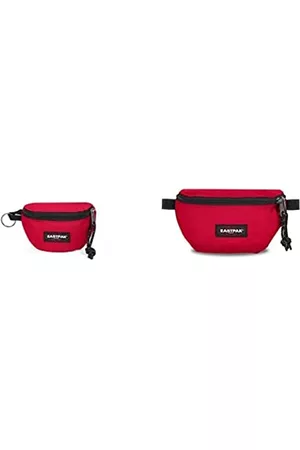 Eastpak Donna Mini borse - Springer Marsupio portasoldi, 23 cm, 2 L, Rosso + Mini Springer Portafoglio, 12 cm, Rosso