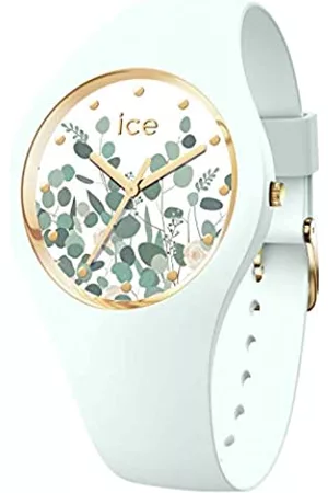 Ice-Watch Donna Orologi - ICE Flower Mint Garden Orologio da Donna con Cinturino in Silicone, 017581