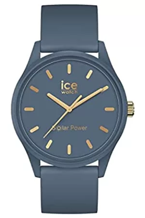 Ice-Watch Donna Orologi - ICE Solar Power Artic Blue - Orologio da Donna con Cinturino in Silicone - 020656