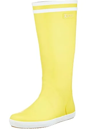 Stivali di gomma nel colore giallo per uomo