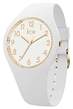 Ice-Watch Donna Orologi - ICE Cosmos White Crystal Numbers - Orologio da Donna con Cinturino in Silicone - 021048