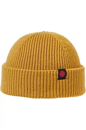 Cappello running guys in cotone crochet da Uomo di Kidsuper in Giallo