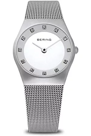Bering Donna Orologi - Donna Analogico Quarzo Classic Orologio con Cinturino in Acciaio inossidabile Cinturino e Vetro zaffiro 11927-000