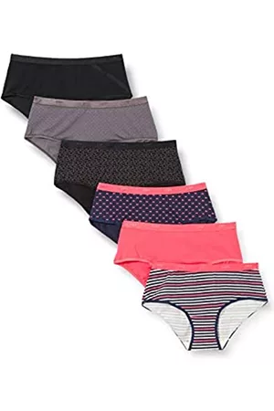 Dim Donna Slip brasilana - Boxer Les Pockets Coton X6 Lingerie, , 4/5 Donna