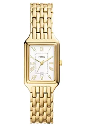 Fossil Donna Orologi - Orologio Raquel da Donna, con Data a Tre Lancette, in Acciaio Inossidabile e Cassa di 23 mm di Diametro