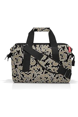 Reisenthel Borsa cosmetica unisex a forma di croce, colore nero