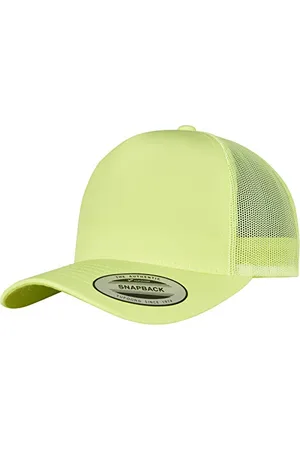 Flexfit Unisex-Adult Neon Retro Trucker Baseball Cap, Neonyellow, one Size