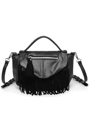 Borsa in Pelle Indossata Tracolla Bruny Franges , Donna