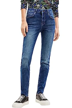 Desigual Demin_dinamarc Pantaloni Casual, , 44 Donna
