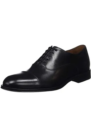Lottusse L6965, Scarpe Stringate Oxford Uomo, Nero (Ebony Negro), 40.5 EU