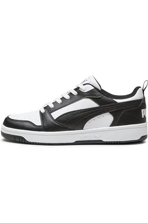 PUMA Rebound V6 Low, Sneaker Unisex-Adulto, White Black White, 38 EU