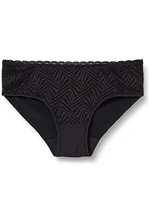 Playtex Slip Midi Ideal Posture Supporto ed Eleganza Donna x1, (Black), XL