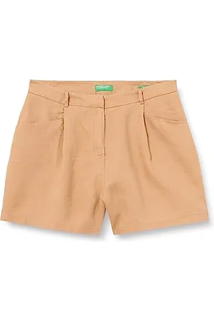 Benetton Short 4AGHD900K Pantaloncini, , 42 Donna