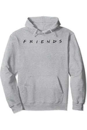 Friends Logo Black Felpa con Cappuccio
