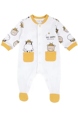 chicco Tutina Unisex Indoor Apertura Davanti Neonato/Neonata 0-24 mesi, (7), 1 mesi, Designed in Italy
