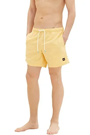 TOM TAILOR Costume da Bagno, Uomo, (Corn Yellow 16719), XS