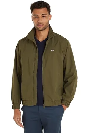 Tommy Hilfiger Giacca Uomo Giacca da Mezza Stagione, (Drab Olive Green), 3XL