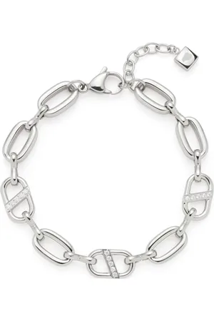 Leonardo Jewels Bracciale Narea Donna Acciaio Inossidabile Colore con Moschettone Lunghezza 19 cm 024277, 19 cm, Acciaio inossidabile, Nessuna pietra preziosa