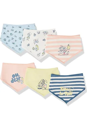 Amazon Disney | Marvel | Star Wars | Princess Baby Bibs Pettor, , Taglia Unica, Pacco da 6