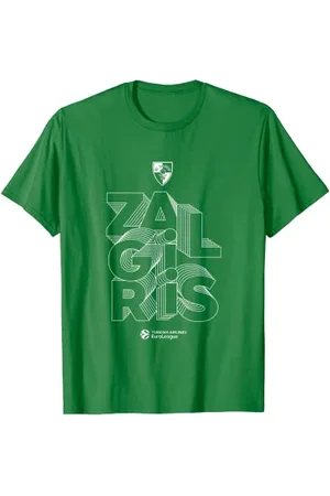 Euroleague Zalgiris Kaunas Collection Logo Bianco Maglietta