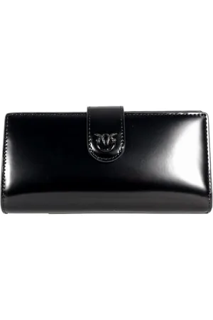 Pinko Horizontal Wallet Pelle Spazzolata Lucida, Accessori da Viaggio-Portafogli Donna, , 28
