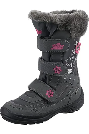 LICO Mary V, Stivali da Neve, Grigio/Rosa, 40 EU