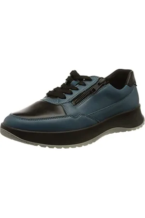 Berkemann Tecla, Scarpe da Ginnastica Donna, Petrol/Schwarz, 40 2/3 EU