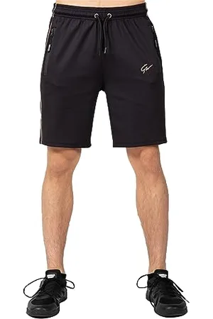 Gorilla Wear Wenden Track Shorts - Black/Gold - XL