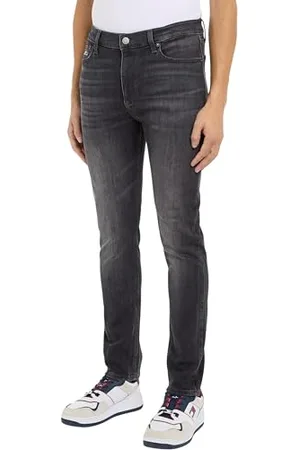 Tommy Hilfiger Uomo Jeans Simon Skinny Fit, Blu ( Black), 38W/32L