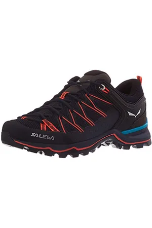 Salewa WS Mountain Trainer Lite Scarpe da Trekking e da Escursionismo Donna , Premium Navy/Fluo Coral, 39 EU