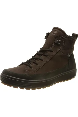 Ecco Soft 7 Tred, Stivali, Uomo, Nero/Marrone (Mocha), 44 EU