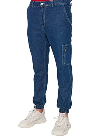 Trendyol Jeans Jogger Vita Normale Giovani, , 31 W Uomo