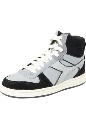 Diadora Magic Basket Mid Treated, Scarpe da Ginnastica Unisex-Adulto, Black/High Rise, 36.5 EU