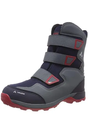 Vaude Kids Kelpie Cpx, Scarpe da Arrampicata Alta Unisex-Bambini, Grigio (Heron 964), 28 EU