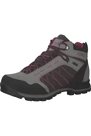 CMP THIAMAT MID 2.0 WMN TREKKING SHOE WP, Scarpe da Trekking Donna, Grey-Geraneo, 42 EU