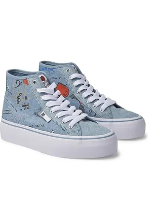 Dcshoes Manuale Hi Platform, Scarpe da Ginnastica Donna, , 42.5 EU