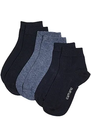 Camano 3723 Calzini per Bambine e Ragazze, Confezione da 3 Pezzii, 31-34, (navy 4)