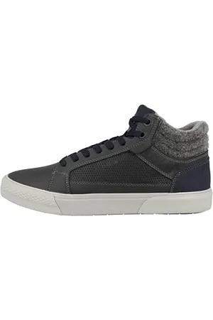 QS by s.Oliver 5-5-15200-39, Stivaletto Uomo, Blu Navy, 44 EU