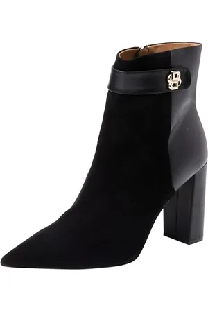 HUGO BOSS Janet_Bootie90_NSDBB, Stivaletto Donna, Black, 35 EU