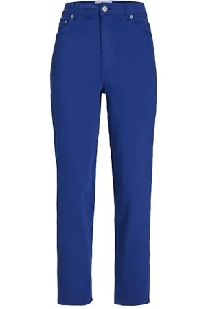 JJXX Jxlisbon Mom HW Jeans AKM SN, Blu-Sodalite Blue, 29W x 30L Donna