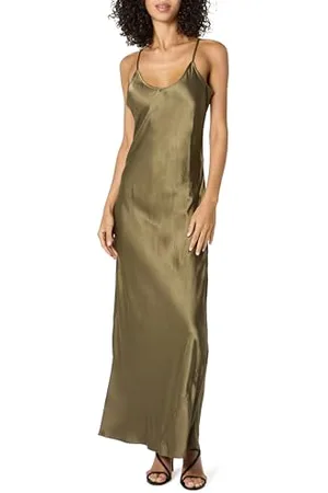THE DROP Lana Maxi Slip Dress Abito, , X-Large