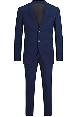 JACK & JONES Single Breasted Blazer And Tailored Trousers JPRFRANCO Super Slim Fit Suit 48 48