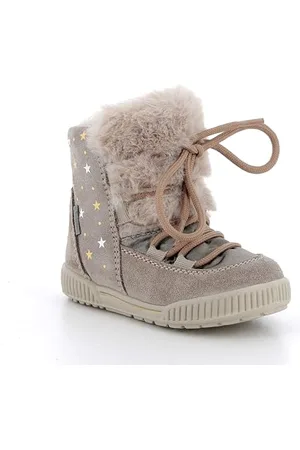 Primigi Ride 19 GTX, Stivali da Neve Bambina, Beige Scuro-Pietra, 25 EU