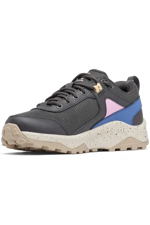 Columbia Trailstorm Ascend WP, Scarpe da trekking ed escursionismo a vita bassa Donna, Shark/Cosmos , 37.5 EU